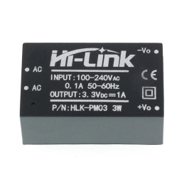Module ACDC isolé HLK-PM03 3W 230V vers 3.3V 1A