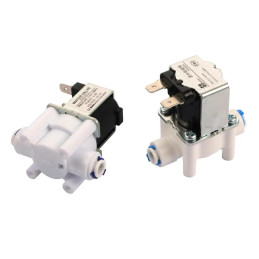 Electrovanne 12V 1/4 pouces PURO-XD-12 conduit en plastique pour eau