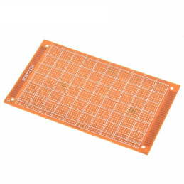 Plaquette de prototypage électronique en bakélite 9 x 15cm
