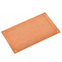 Plaquette de prototypage électronique en bakélite 9 x 15cm