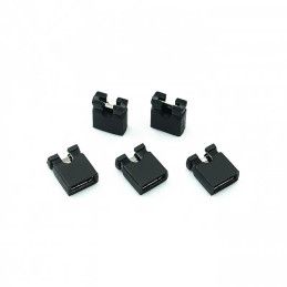 Lot de 10 cavaliers / jumpers au pas de 2.54mm