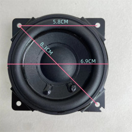 Haut-parleurs 4 Ohms 15W magnétiques