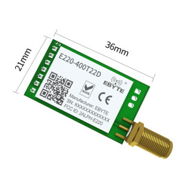 Module LoRa E220-400T22D 433MHz 470MHz 22dbm Longue portée