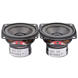 Lot de 2 Haut-Parleurs 8 Ohms 10W YD50-4B