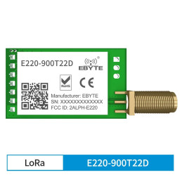 Module LoRa E220-900T22D 868MHz 915MHz 22dBm Longue portée