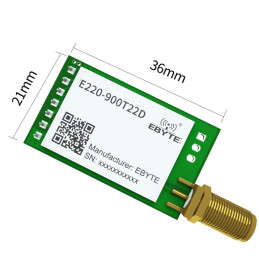 Module LoRa E220-900T22D 868MHz 915MHz 22dBm Longue portée